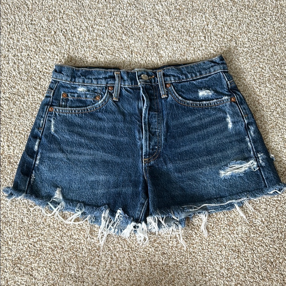 Agolde Parker Vintage Look Fit Shorts